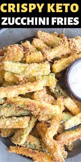 Crispy Zucchini Fries Keto Low Carb The Best Keto Recipes Recipe Keto Recipes Easy Zucchini Fries Keto Diet Recipes