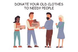 When you donate a bag of clothing at a store, workers most likely parse through it to determine what can be sold and what can't: Donation Clothes Stock Illustrations 1 619 Donation Clothes Stock Illustrations Vectors Clipart Dreamstime