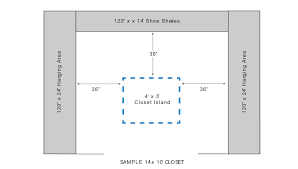I have found an ikea hack, but it really isn't very nice. Diy Closet Island For Your Walk In Closet Closet Design Basics