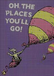The stitch count for this afghan is 175 x 208. Oh The Places You Ll Go Crochet Pattern Cgct 104033