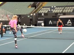 Not one of the top ten seeds in the top half of the draw with belinda bencic the highest at 13. Donna Vekic Mic D Up Practice With Belinda Bencic 2020 Adelaide Youtube