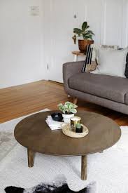 I started building this with one design in mind, then i totally switched gears mid build. Diy Round Coffee Table The Merrythought