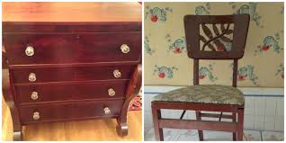 Dust and furniture polish can stop paint from sticking to the surface. Month Of Makeovers Day 15 Painted Furniture Fail Dish Sisters Vintage Home And Housewares