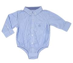 Andy Evan Baby Boys Classic Oxford Dress Shirt Blue