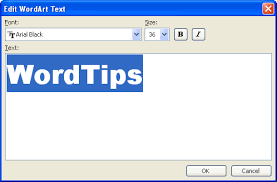 Create your own nostalgic microsoft wordart and party like it's 1995. Changing Wordart Text Microsoft Word