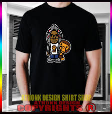 Bape Kid Cudi Tee White Short Sleeve T Shirt Shirts Bape Kids T Shirt