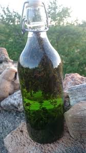 L Alcool Fait Son Effet Le Thym Donne La Couleur De La Future Liqueur De Thym Des Garrigues Liqueur Liqueur Maison Thym