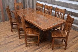 Quality Ranch Cabin Southwest And Rustic Western Elm Furniture Southwestern Dining Chairs Wooden Dining Tables Wooden Dining Table Modern