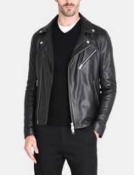 armani exchange asymmetrical leather moto jacket leather