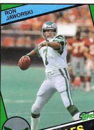 Add selected cards to my favorites. 1984 Topps Football Card Of Eagles Ron Jaworski Topps Football Cards Football Cards Cards