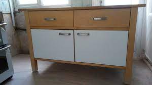 An ikea varde free standing kitchen in a farmhouse outside. Ikea Varde Kitchen Units Sirdar Road House Clearance