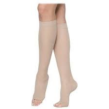 Sigvaris 772co 770 Truly Transparent 20 30 Mmhg Women S Open Toe Knee High Sock Size Large Sho Compression Stockings Medical Compression Stockings Free Fabric