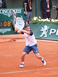 Un pequeño diego schwartzman, jugando al tenis: Diego Schwartzman Wikipedia La Enciclopedia Libre