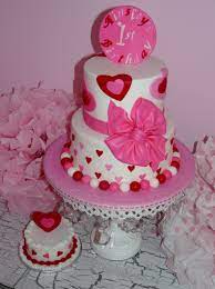 With creative ideas and simple techniques, cakes and cupcakes are transformed into birthday treats that party guests will adore. Hearts Children S Birthday Cakes Birthday Cakes For Teens Birthday Cake Girls Girl Cakes