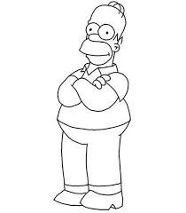 In fact, bart simpson beat other 99 children famous stars to win the title of the favorite child stars of united states. Simpsons Coloring Pages Learny Kids
