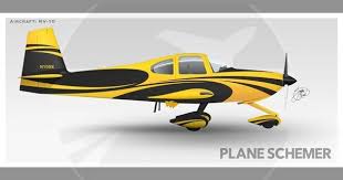 A Sample Scheme Design For A Vans Rv 10 Homebuilt Aircraft All Designs Are Protected By Copyright Law General Aviation Aircraft Painting Aircraft
