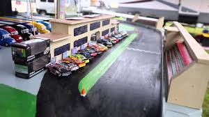 64 = 3 inches : Nascar Toy Track Youtube