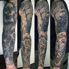 In which uppermost point directed toward the north star polaris. Top 37 Sailor Sleeve Tattoo Ideas 2021 Inspiration Guide