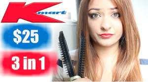 Testing The 25 3 In 1 Kmart Hairstyler Youtube