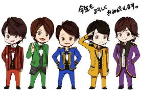 chibi arashi 嵐 イラスト 嵐 かわいい 嵐 ロゴ
