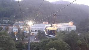 The funicular line is popular with tourists and locals alike to. Skyway Genting Highland Malaysia