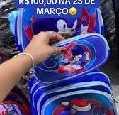Kit de mochilas de carrinho por R$100,00 na 25 de Março