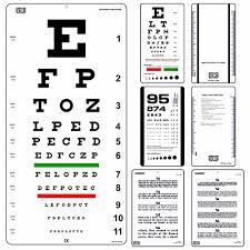 Buy Snellen Distance Vision Eye Chart 20feet In Cheap Price