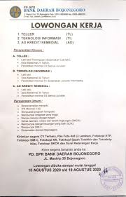 Loker class mild parepare : Info Loker Bank 2020