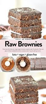 Vegan Keto Raw Brownies No Sugar 2 3 G Net Carb Per Slice Rawbrownies Nobake Veganbrownies Keto Ke Raw Brownies Raw Dessert Recipes Sugar Free Brownies