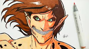 Before eren's father, grisha yeager, had a family in eldia, he had one in marley. Drawing Eren Titan Form Attack On Titans Season 2 Reupload Youtube