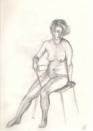 How to draw body shapes: Sketch Of Human Body Woman 24 Drawing By Margaryta Verkhovets Saatchi Art