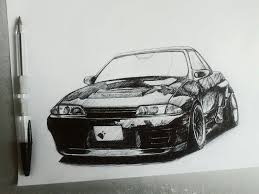 1989 Nissan Skyline Gt R R32 Dibujos