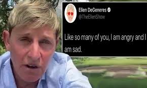 Ed ellen degeneres is a lifestyle brand inspired by the iconic style, values and personality of founder ellen degeneres. Ellen Degeneres Is Receiving Backlash For A Since Deleted Tweet Using The Term People Of Color Daily Mail Online