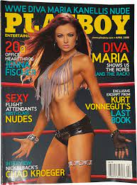 Playboy April 2008 WWE Wrestling diva Maria Kanellis nude Jenna Fischer |  eBay