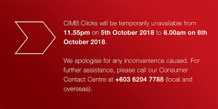protected) would like to complain about a transaction for rm8407.00 to pyo travel agency on 13.11.2018. Cimbmalaysia A Twitter Important Notice The Following Services Will Be Temporarily Unavailable We Apologise For Any Inconvenience Caused