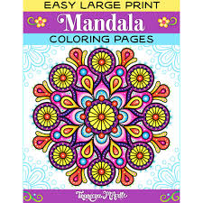Coloring pages for adults easy. Easy Mandala Coloring Pages Set Of 12 Printable Mandalas To Color Art Is Fun