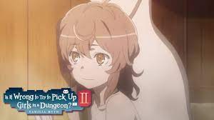 Peeping in the Bath | Is It Wrong to Try to Pick Up Girls in a Dungeon? II  - YouTube