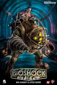 Bioshock Big Daddy And Little Sister Tattoo The Big Daddy And Little Sister Sixth Scale Figure From Threezero Is Now Available At Sideshow Com For Fans Of Bioshock And V Bioshock Big Daddy Little Sisters