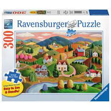 Ravensburger makes the world's highest quality puzzles! Ravensburger 13583 Rolling Hills 300 Large Piece Format Puzzle Walmart Canada