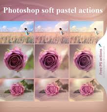 Photoshop Soft Pastel Actions By Lieveheersbeestje Soft Pastel Photoshop Actions Photoshop Freebies