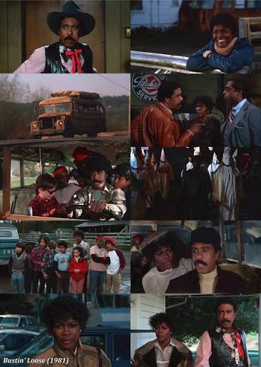 Black - Bustin' Loose (1981) is a solid warmhearted comedy. Highly  recommended if you haven't seen it yet. Plus, it has a great theme song  featuring Roberta Flack. Directed by Oz Scott