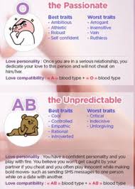 blood type personalities blood type personality blood