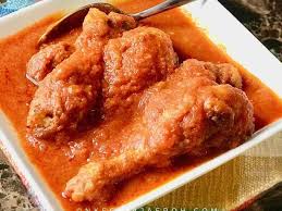 Then, add curried chicken to pan and allow to cook thoroughly (approximately 10 to 15 minutes). Nigerian Stew A Classic Red Tomato Stew With Chicken Nkechi Ajaeroh