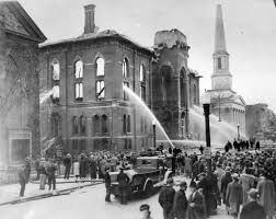 City Hall Fire 1938 Troy New York Historical Troy Ny