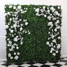 3 artificial dark pink bougainvillea artificial flowers with green foliage. Covers Decoration Hire Flower Wall Lush Green 2m X 2m Covers Decoration Hire