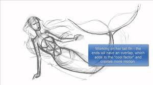 How To Draw A Mermaid Part 1 Of 2 Youtube Here is a preview for my mermaid tail tutorial in photoshop hopefully it is helpful!!