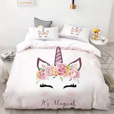 its magical unicorn bedding kids duvet cover unicorn bed set custom duvet