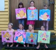 Birthday Party Themes For 9 Year Old Boy Birthday Art Parties For Kids Aged 6 9 Years Kids Painting Party Art Party 9th Birthday Parties