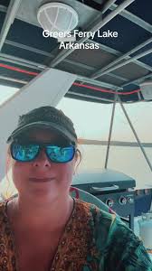 Greers Ferry Lake, Arkansas! We rented a houseboat to celebrated our f...