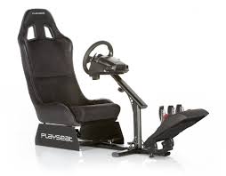 Playseat Evolution Black Gaming Seat Video Games Amazon Com Game Room Chairs Gaming Chair Racing Video Games
